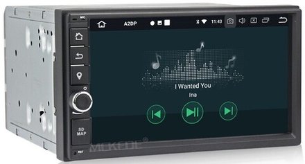 2DIN магнитола (экран 7") - Carmedia MKD-7063-P6 на Android 10, 6-ТУРБО ядер, 4/64