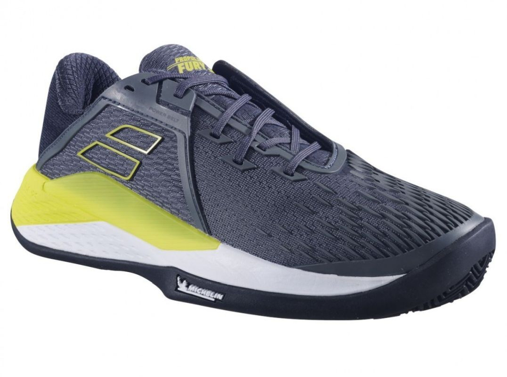 Теннисные кроссовки Babolat Propulse Fury 3 Clay Men - grey/aero