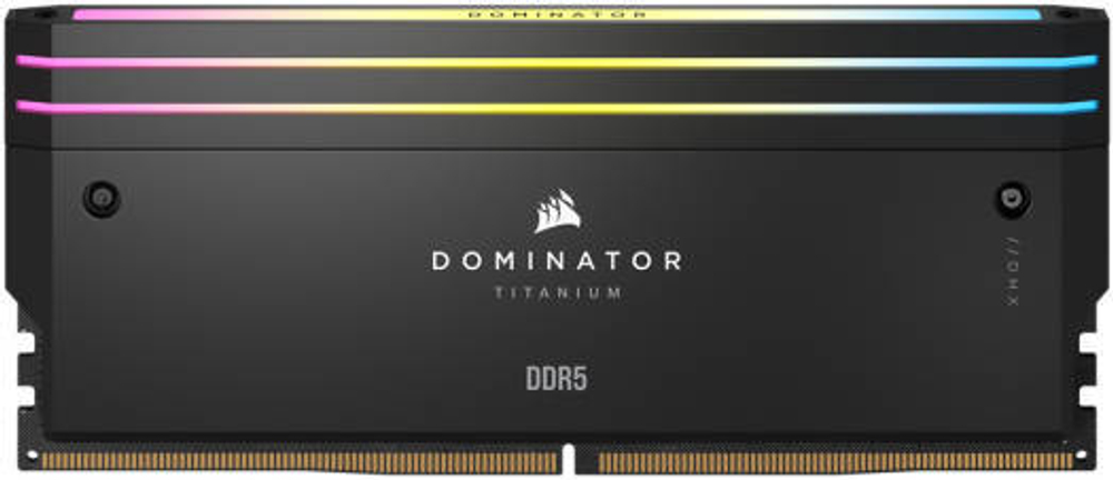 Оперативная память Corsair Dominator Titanium RGB DDR5-7000/7200 32-128 ГБ (чёрный / белый)