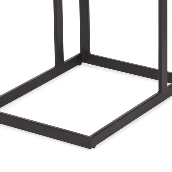 Кофейный стол Osaka Marable 50х35 см, мрамор, сталь