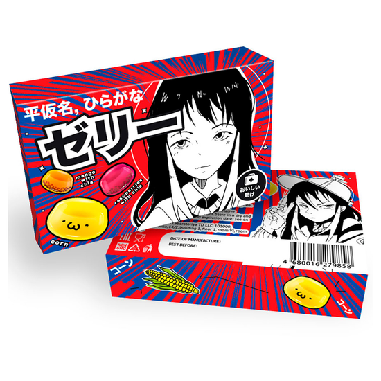 Мармеладный набор желейного Миранда манго, малина, кукуруза 50 г