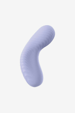 Фиолетовый клиторальный вибромассажер LAYA III - 10,8 см. (Цвет: фиолетовый)