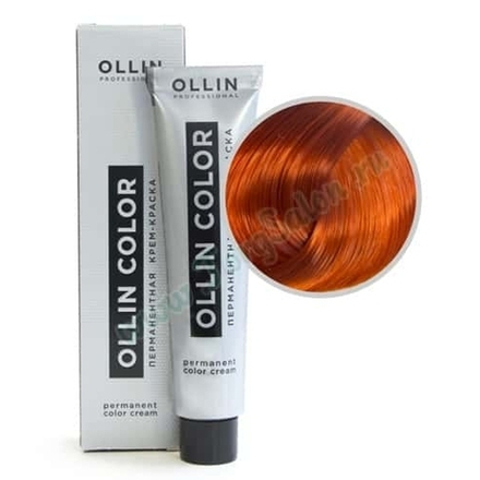 Крем краска для волос перманентная Ollin Color «Светло-русый медный» 8/4, Ollin Color