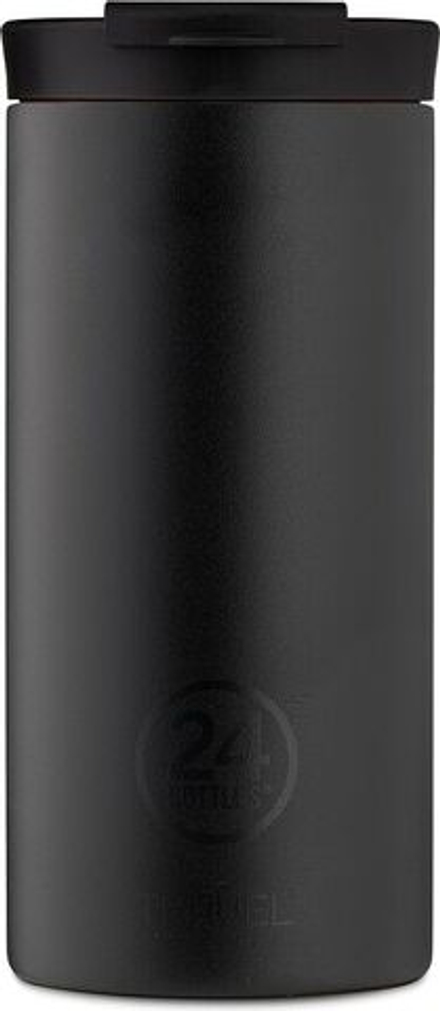 Термокружка 24Bottles, Travel Tumbler Basic II, 600 мл, нержавеющая сталь, чёрная