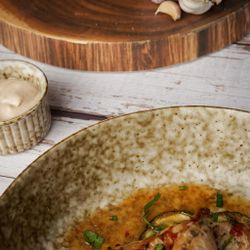 Салатник 1300 мл d 23,5 см h5,5 см Brown Spider Silk P.L. Proff Cuisine [1]