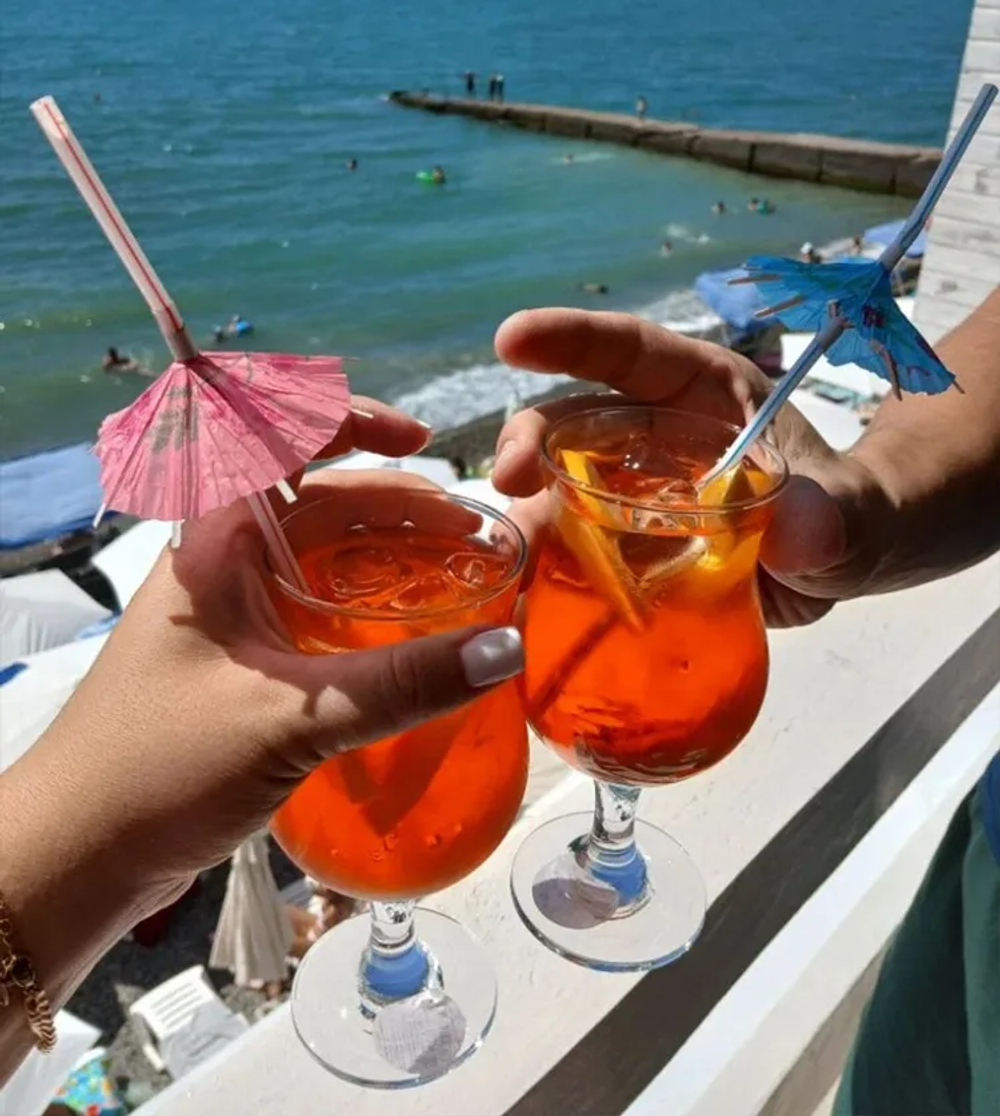 Трубочки для коктейля «Зонтик», 24 см, 12 шт