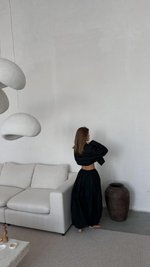 Костюм Жасмин, черный