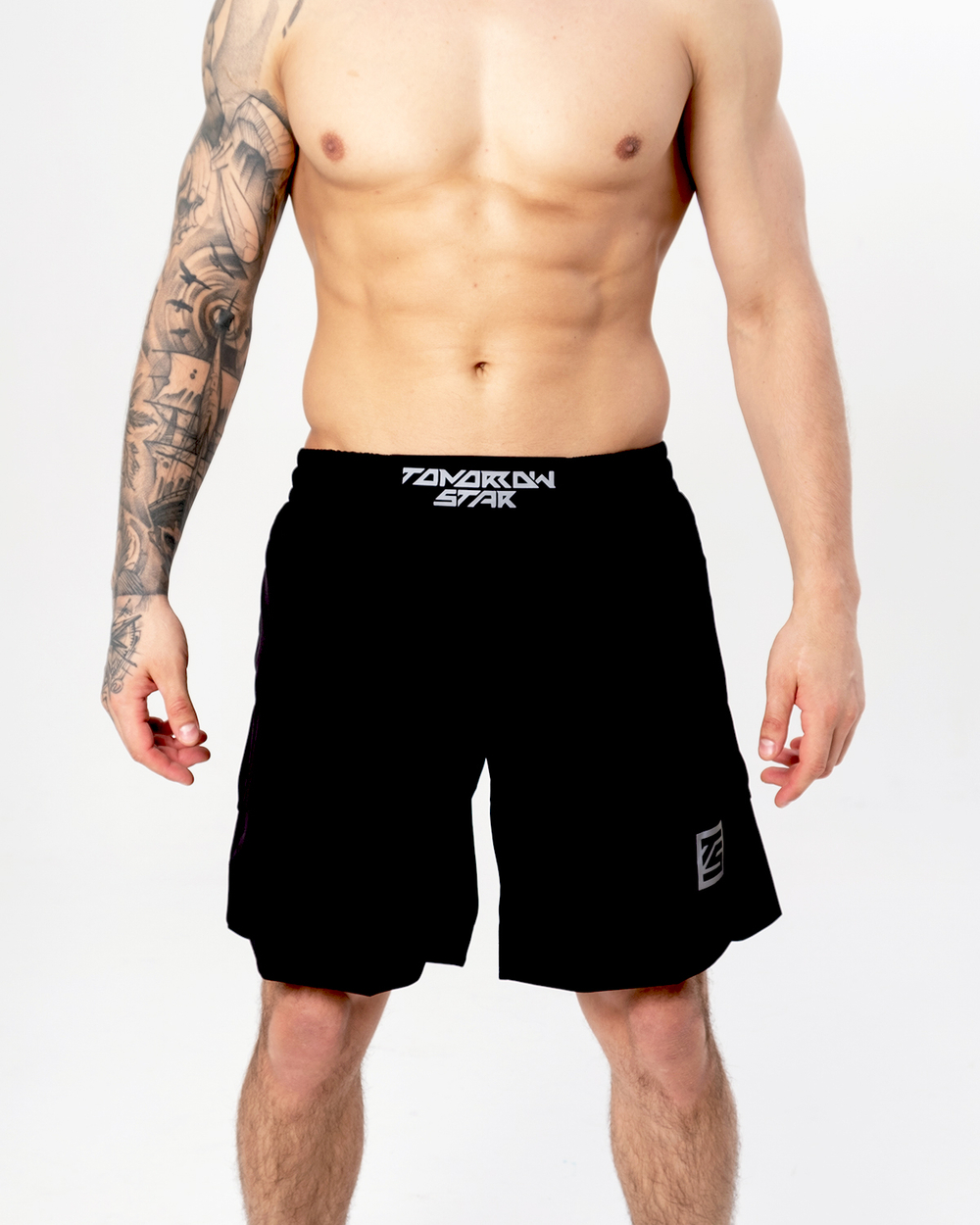 Шорты для ММА Tomorrow Star BLack Line LIGHT