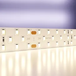 Светодиодная лента 24В 2835 27Вт/м 3000K 5м IP20 19мм Led Strip 20031