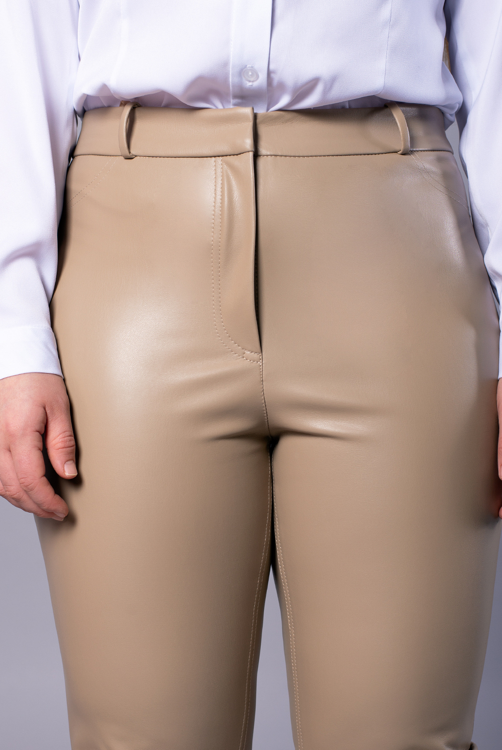 Брюки женские 3868зп, бежевый #196Беж023868зп