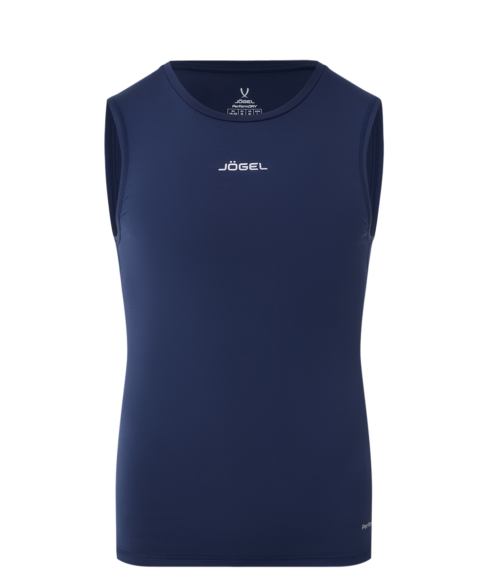 Майка компрессионная CAMP PerFormDRY Baselayer SL Tee, темно-синий