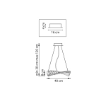 Подвесная люстра Lightstar VIDARE 699043