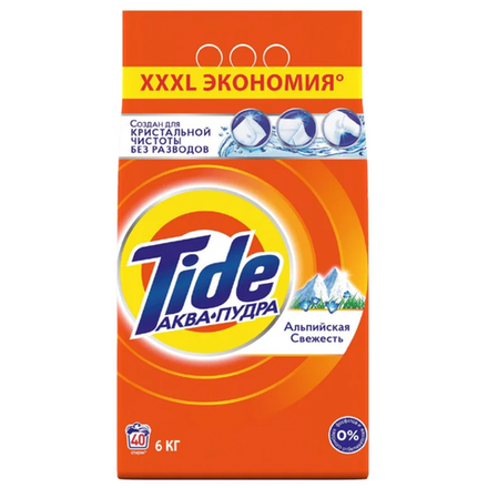 Стиральный порошок Tide Альпийская свежесть 6 кг