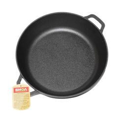 Сковорода жаровня чугун. d340 без крышки Биол 1834