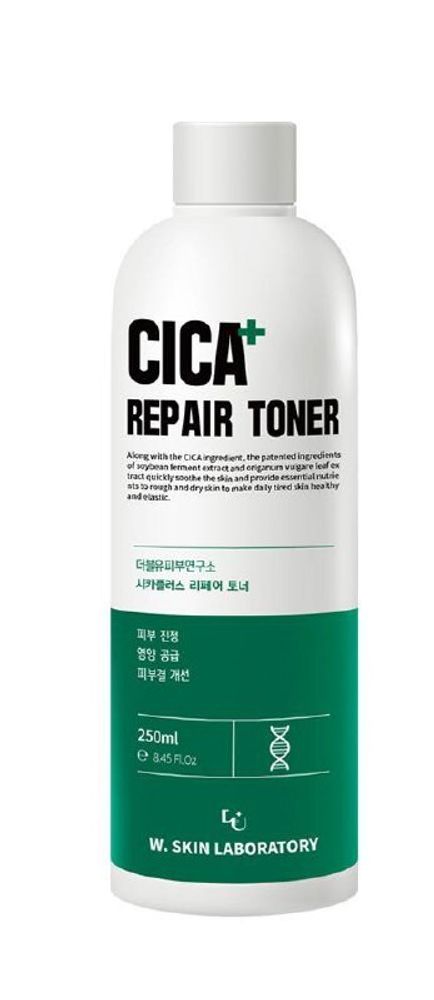 Тонер-пэды с экстрактом центлеллы азиатской W.Skin Laboratory Cica Bha Toner Pad