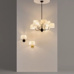 Люстра на штанге Maytoni MODESTO MOD360PL-08B