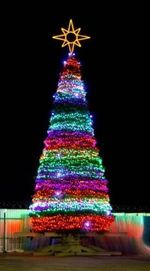 Гирлянда "Кристалл"  для уличных елок от 4 до 20 м высотой