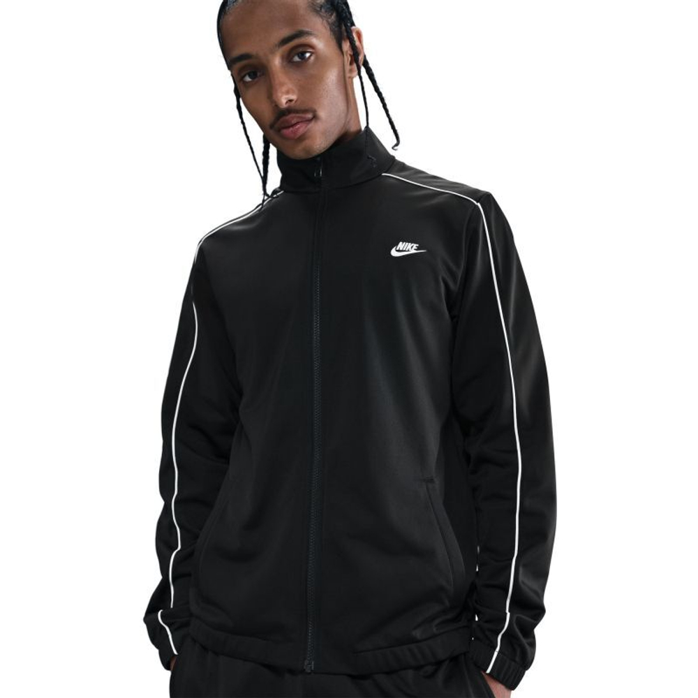 Мужской теннисный костюм  Nike Sportswear Club - black/black/white/white