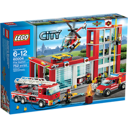 LEGO City: Пожарная часть 60004 — Fire Station — Лего Сити Город