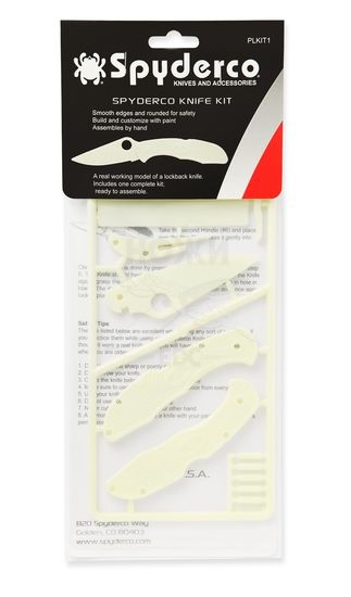 Складной нож Spyderco Plastic Kit Delica4 PLKIT1 c клинком из стали , рукоять ABS-пластик
