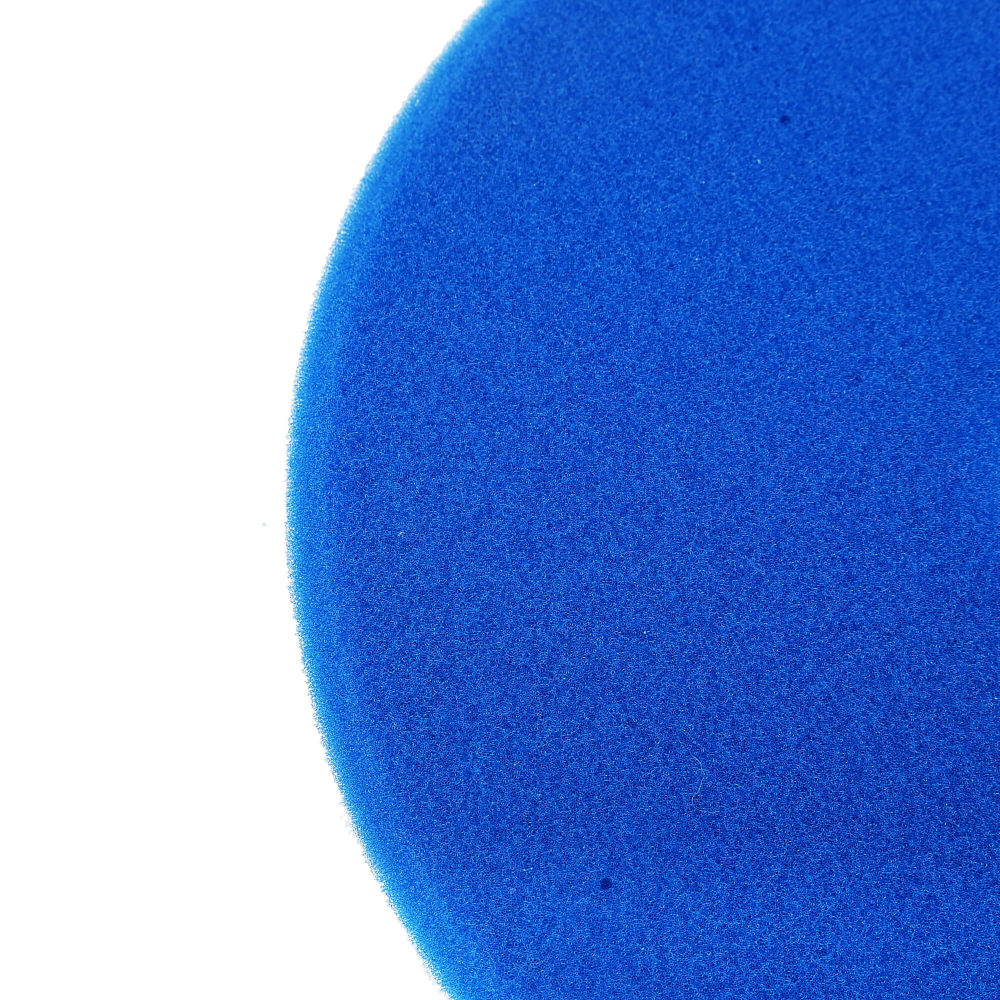 High pro Поролоновый полировальный круг MaxShine, 130-155*30 мм, средний полутвердый, синий, 2021155B