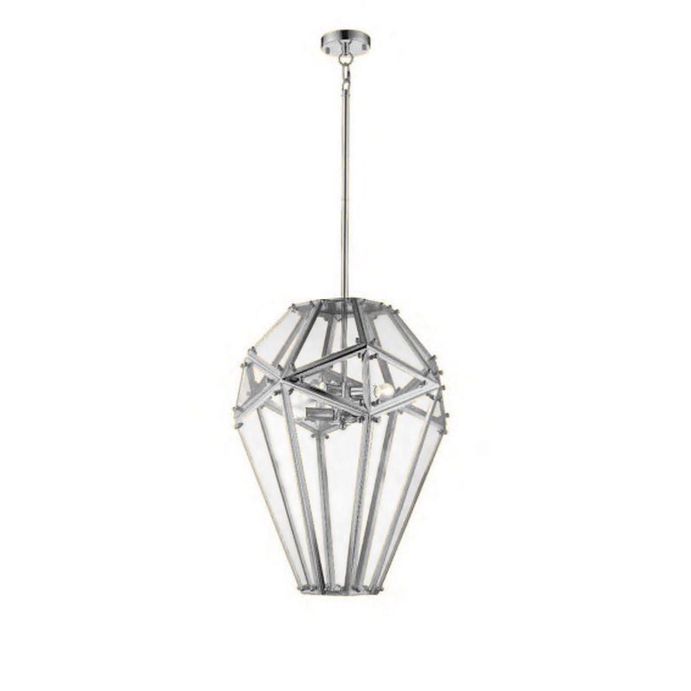 Люстра KG0809P-8 chrome