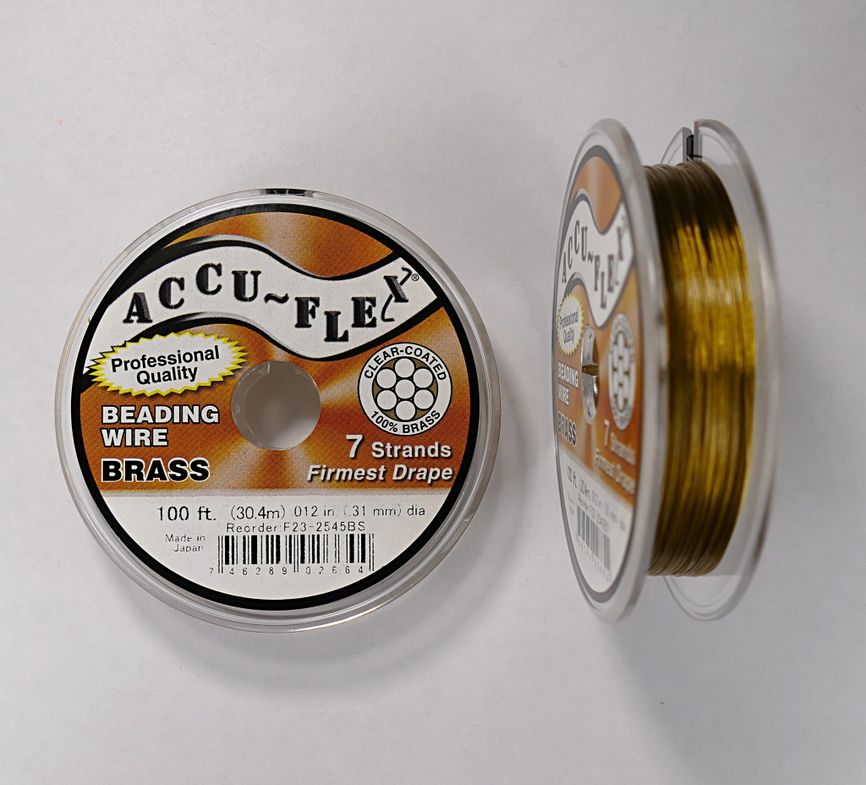 Ювелирный тросик Accu-Flex, 0,31 мм, 7 струн, цвет 