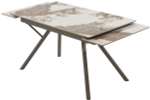 Стол М-City DISAUR Либерти 140 Пандора (Pandora), керамика, Латте каркас