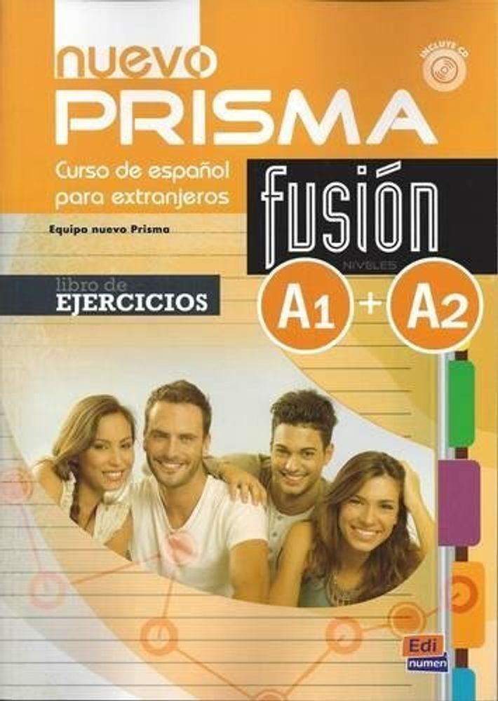 Nuevo Prisma Fusion A1+A2 - Libro de ejercicios + CD