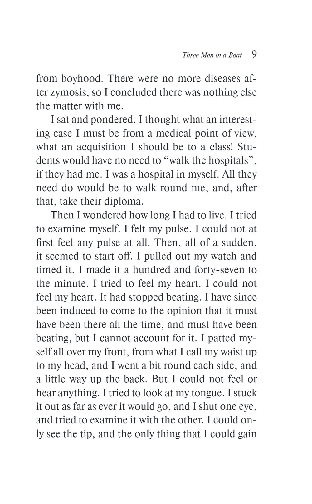 Three Men in a Boat (To Say Nothing of the Dog)