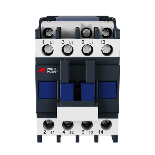 Контактор JLC1-D12-01-F5 (AC110), номинальный ток 12A, 3 полюса, доп контакт 1НЗ, напряжение катушки 110VAC