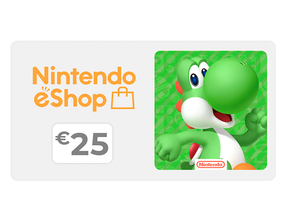 Карта оплаты Nintendo eShop 25 EUR [Цифровая версия]