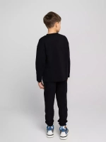 Черный костюм для мальчика в школу