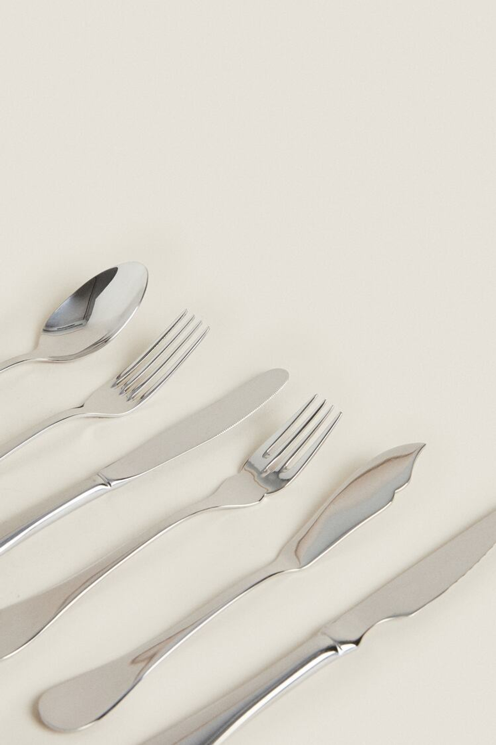 ZARA HOME ВИЛКА ДЛЯ РЫБЫ, СТАЛЬНОЙ