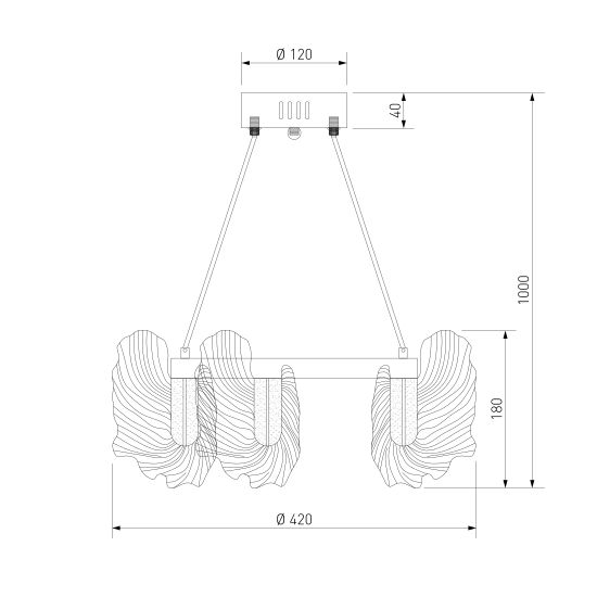 91140 / подвесной светильник