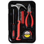 Набор инструментов столярно-слесарный, 14 предметов, пластиковый бокс, ГРАНДМАСТЕР, 671324