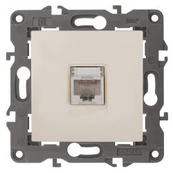 14-3107-02 ЭРА Розетка RJ45, IP20, сл.кость