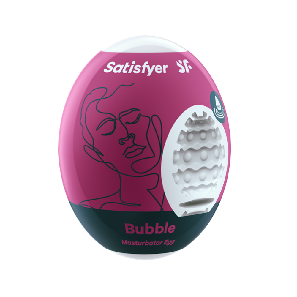 Мастурбатор яйцо Satisfyer Masturbator Egg Bubble
