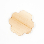 Деревянная менажница из кедра "Клевер" с эпоксидной смолой