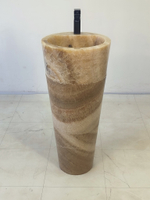 Раковина напольная из оникса Sunset ON-61348 (40*40*90)