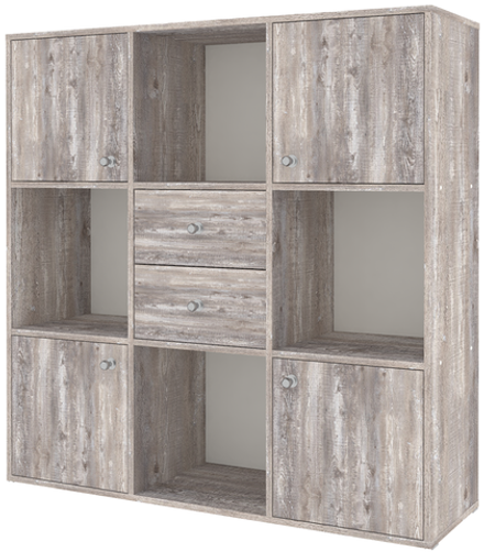 Стеллаж КарИВи Джери Бетон Бетон