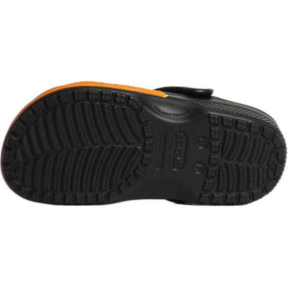Crocs Classic Flames Clog 'Black Orange'