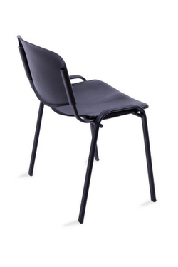 Стул для посетителей ИЗО черный каркас, пластик
