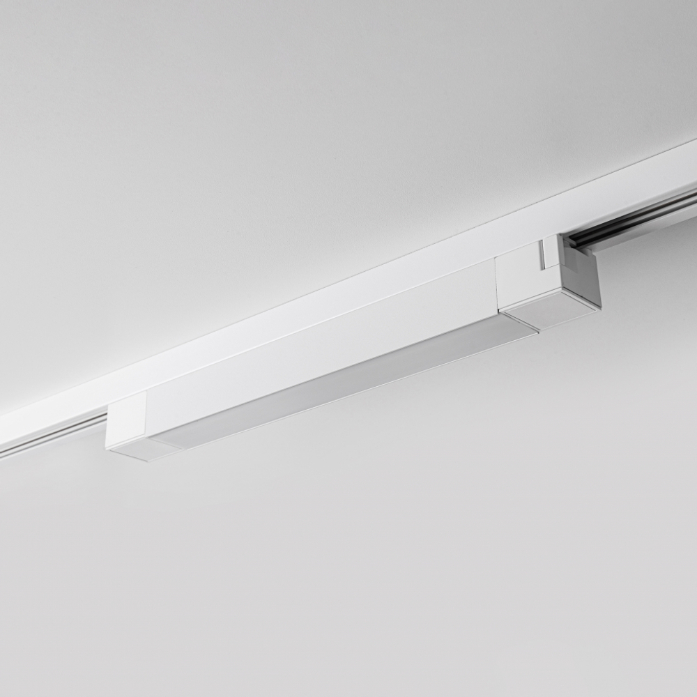 Однофазный светодиодный трековый светильник MKL-4-20W4K-W Белый 20 Вт 1600 лм 4000 К 110° CRI>90