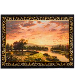 Народные промыслы ШК-11/ 9-P Шкатулка в технике декупаж (16х22х5)