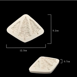 Молд силиконовый "Три Елочки"