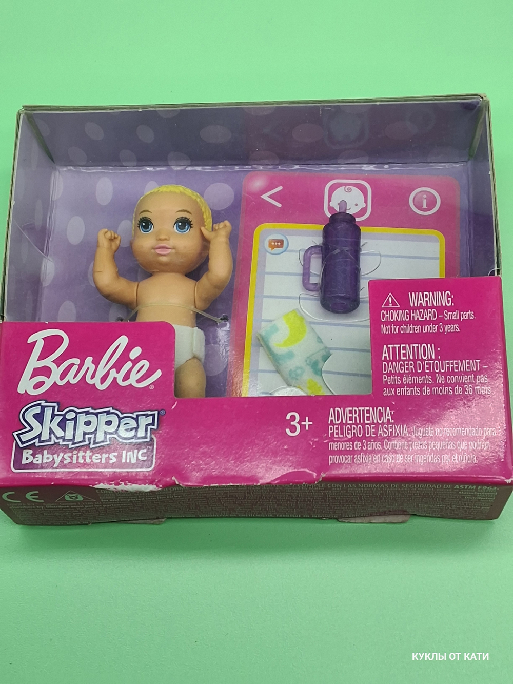 Кукла Барби младенец в коробке 03009