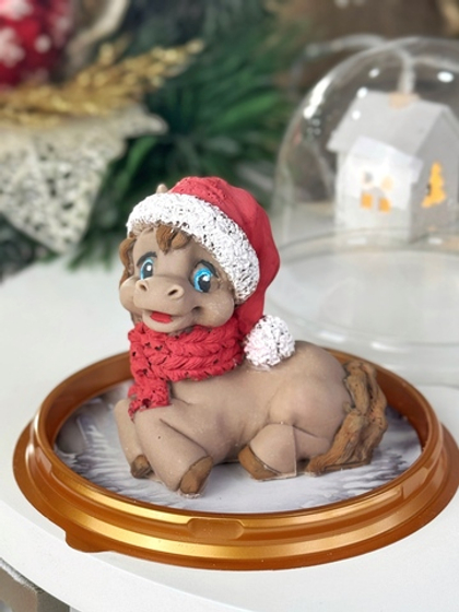 Символ года под куполом "Снежный Хранитель" Новый год