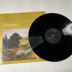 Винтажная виниловая пластинка LP Schumann Шуман Симфония Sinfonie Nr. 2 C-dur Op. 61 / Ouverture Zu Shakespeares Julius Casar Op. 128 (ГДР 1975)