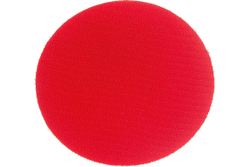 Тарелка опорная пластиковая с мягкой вставкой (на липучке, 125 мм, М14) STAYER 35744-125